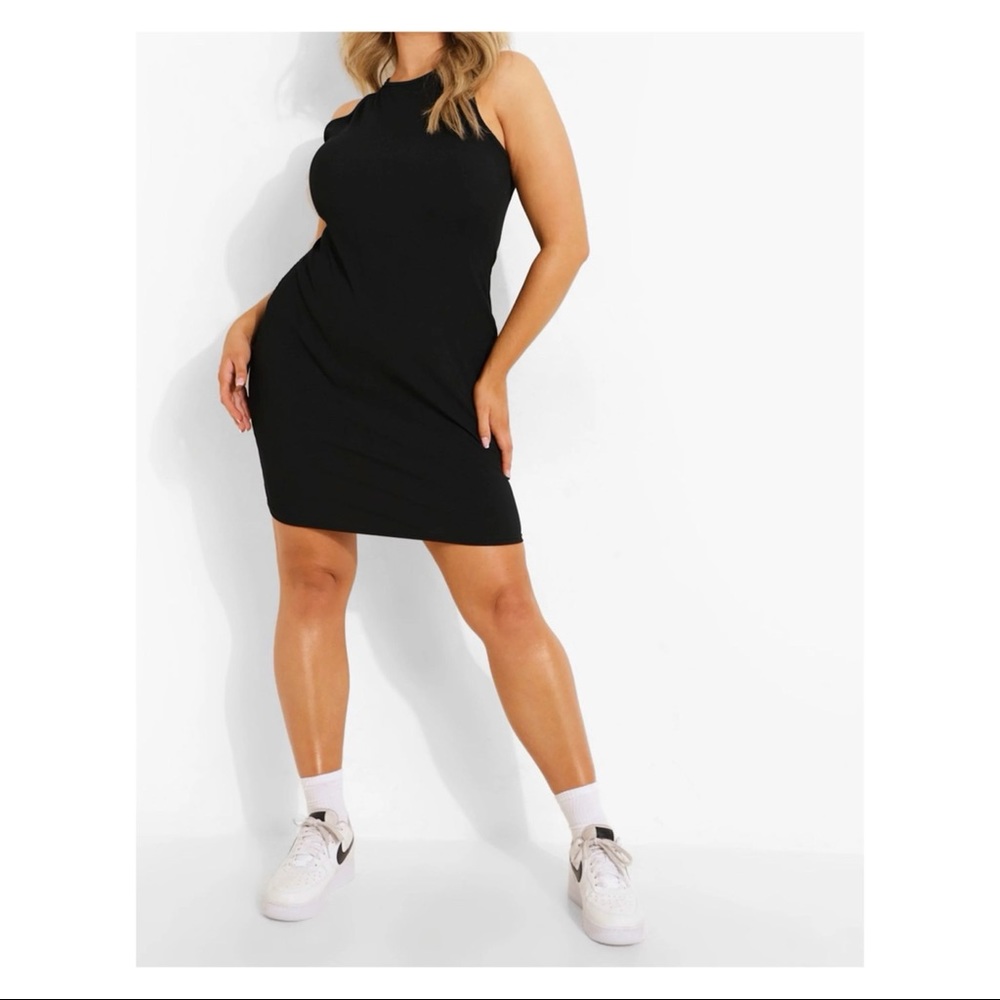 Plus Rib Bodycon Dress - Picture 4 of 8